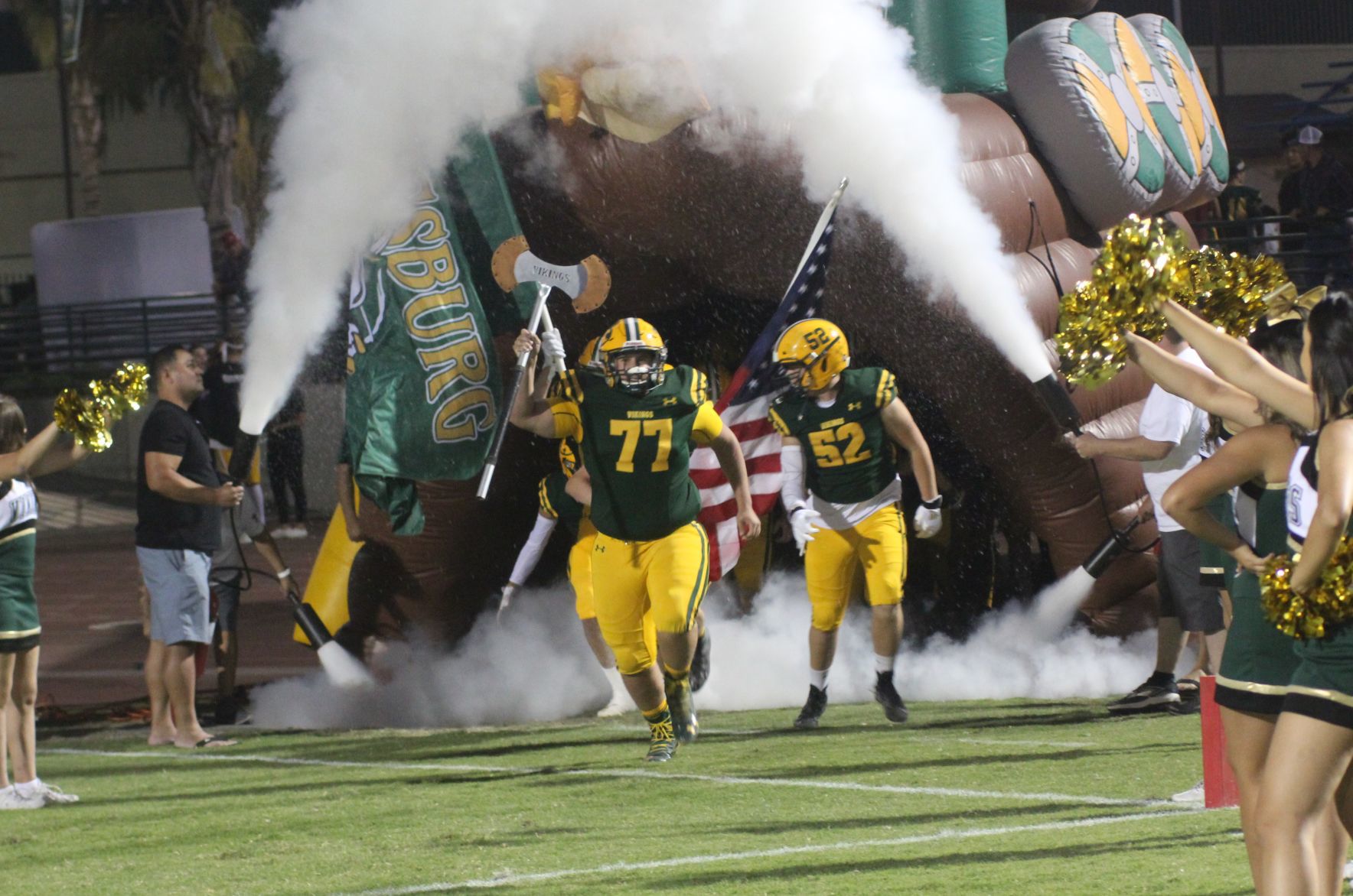 Vikings' defense dominates the Miners, remain undefeated at 5-0